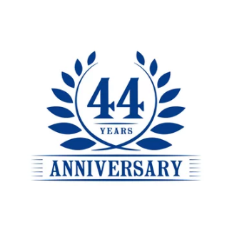 42 years logo